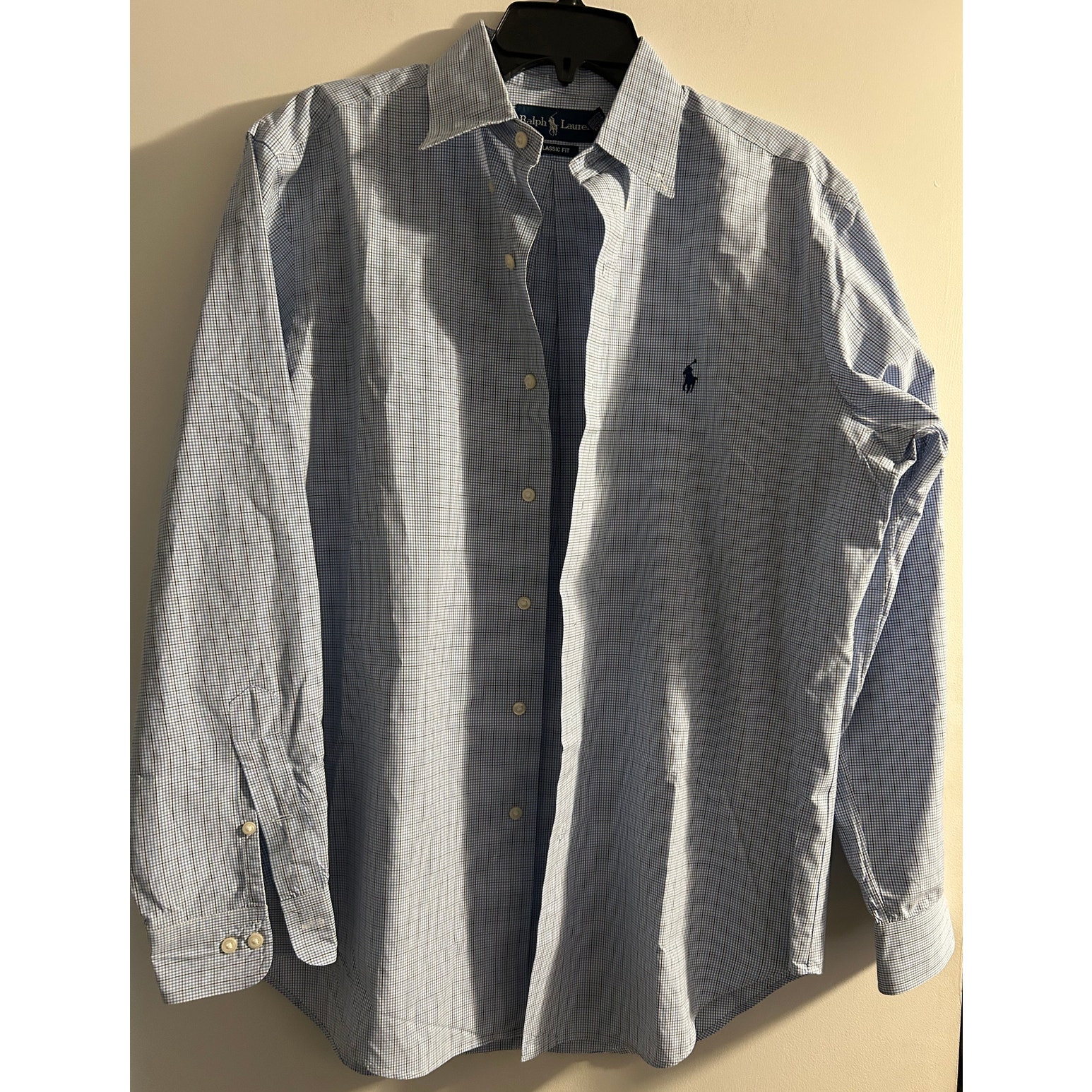 *Nwot*Ralph Lauren Classic Fit Men's Long-Sleeved Button Down Size15 1/2